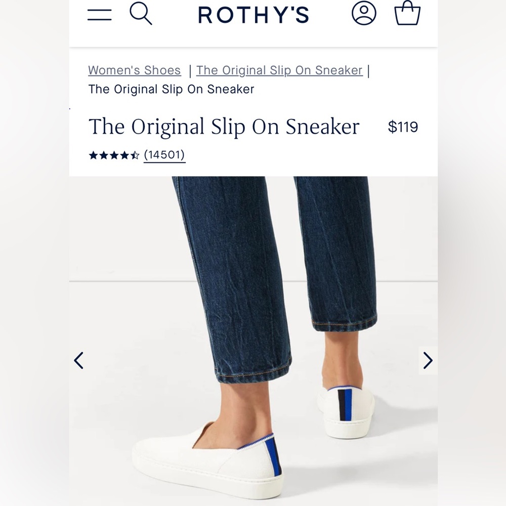 COPY - Rothy’s original slip on